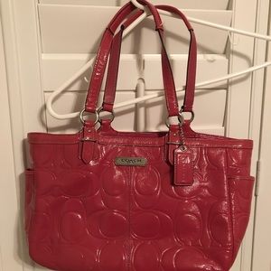Authentic Pink Coach purse - perfect for Spring